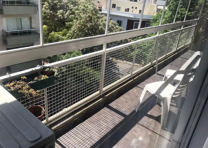 Departamento en Palermo dos dormitorios para 4 con balcón